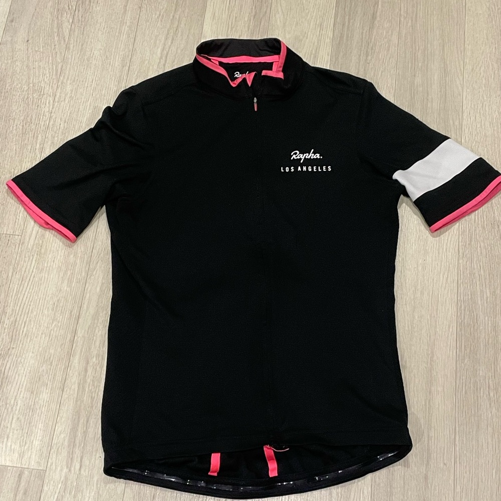 Rapha Men's Super Lightweight Short Sleeve Jersey Size Medium Navy Los Angeles